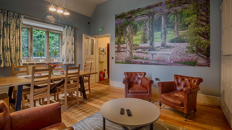 Kitchen/dining area in Foresters Cottage