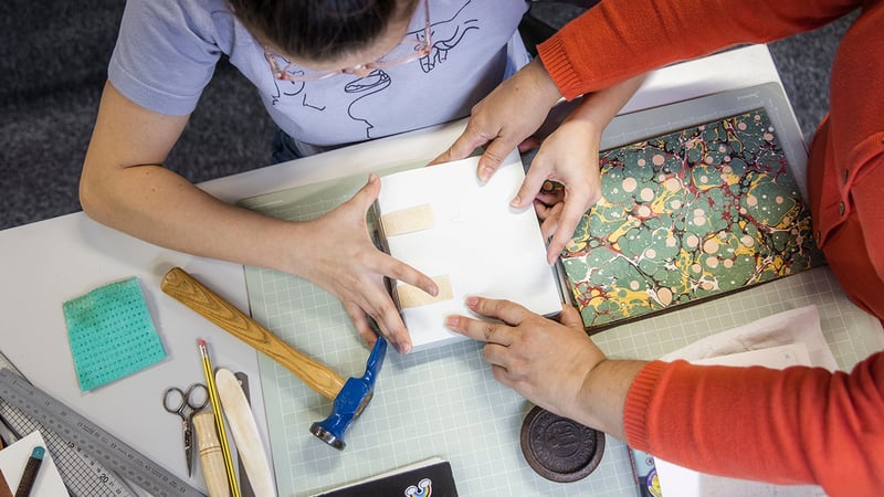 Foundation Degree in Book Binding West Dean