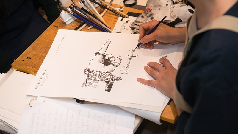 Rosalind Wyatt - Calligraphy 2