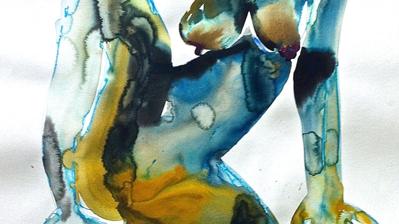 Dong Li Blackwell watercolour painting 