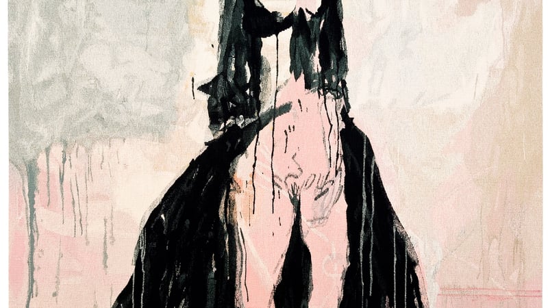 Black Cat for Tracey Emin woven at West Dean Tapestry Studio