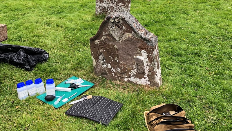 Graduate, Elena, at work 