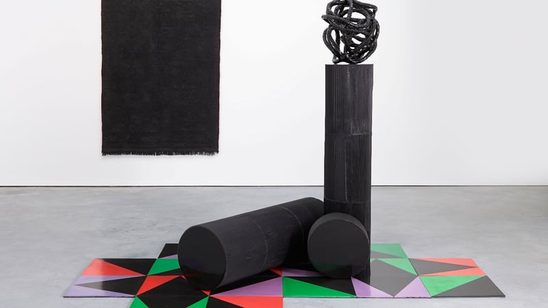 What the Eye Wants by Eva Rothschild, exhibition view, Modern Art, London, 2014