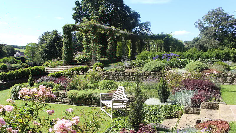 The Pergola and Sunken Garden at West Dean