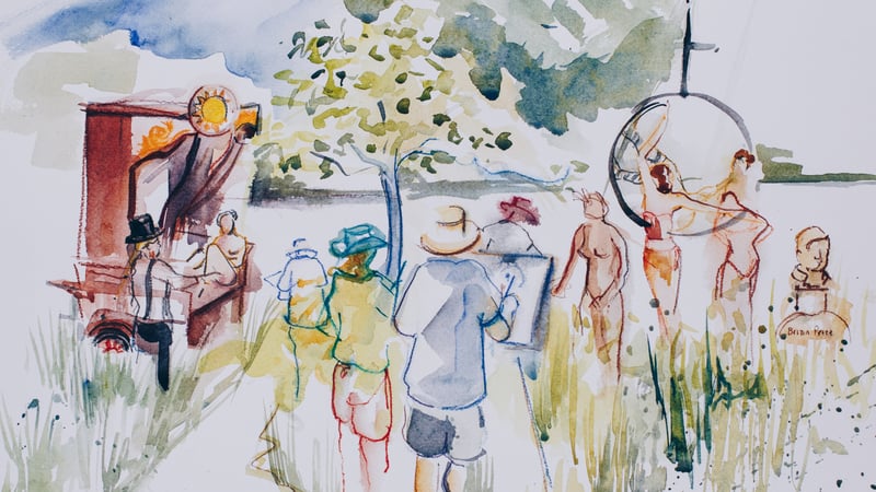 Watercolour Reportage The Drawing Circus
