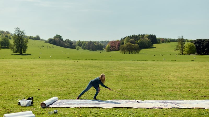 West Lawn outside West Dean House