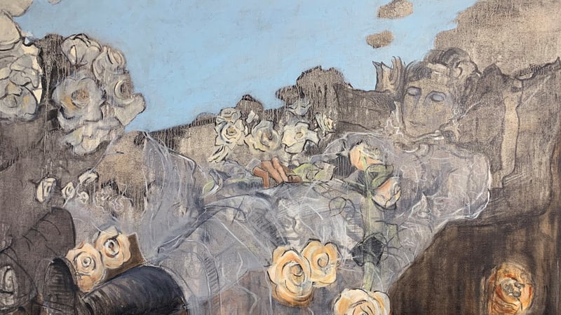 Heather Gray-Newton - Elemental 2, Oil on linen