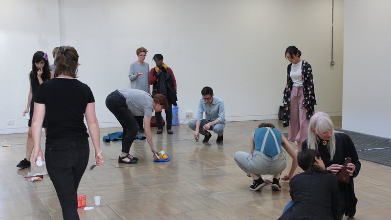 Sarah Hughes ‘Points of Listening’ workshops at London College of Communication 2017