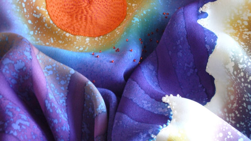 Light Waves Kimono detail Mandy Southan 