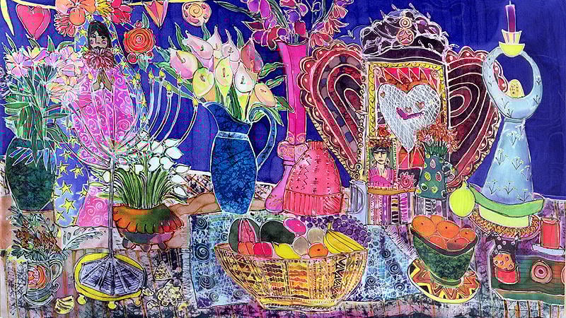 Hilary  Simon: still life with Kyras heart