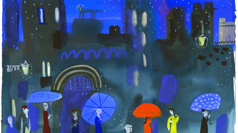 Christopher Corr: Arundel Castle in the rain