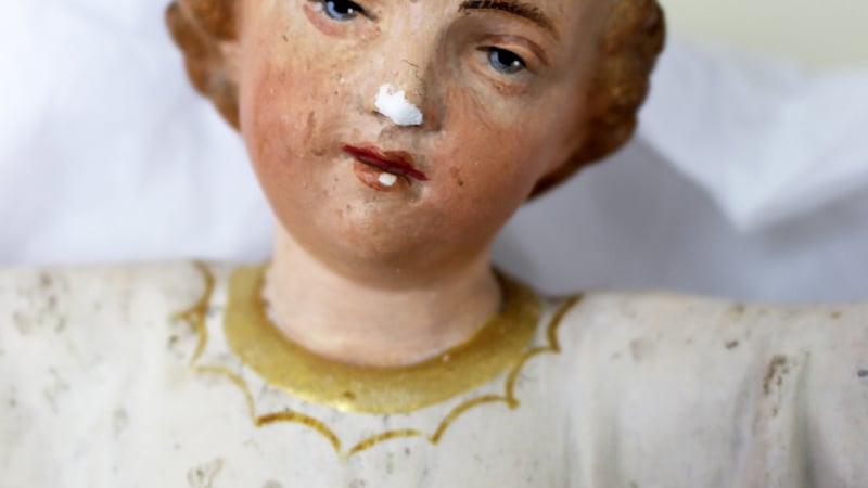 The baby Jesus figure 