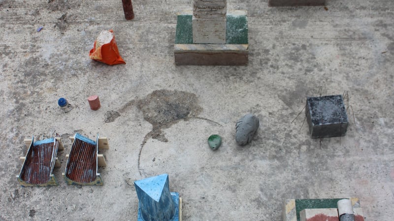 Selection of works from Experimental Concrete Casting Workshop