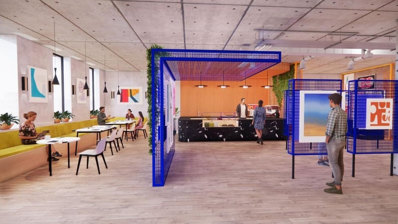 Work by Daniel McConville, Online Foundation Degree Interior Design part-time graduate, and winner of the Grand Designs Award for Conceptual Design.