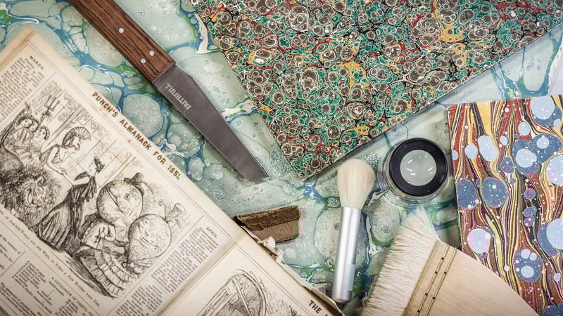 Foundation Degree in Art Craft Bookbinding Materials 