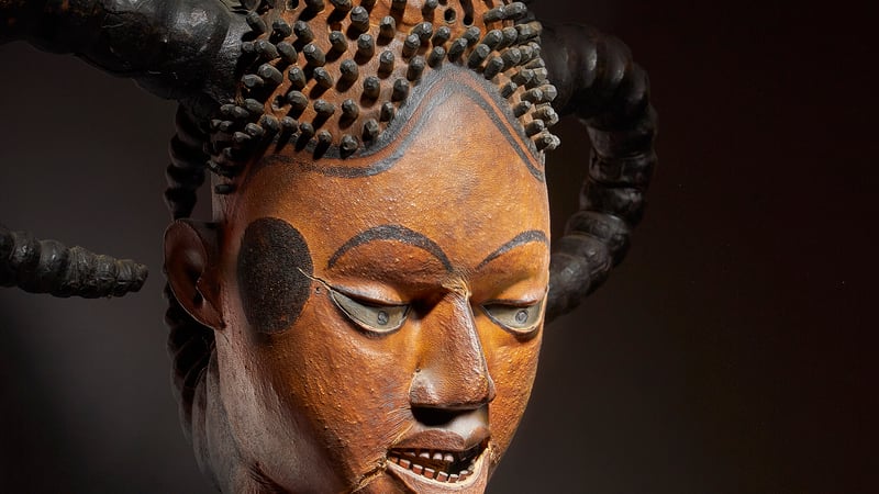 Ekoi Headdress from South Eastern Nigeria