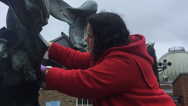 Zora Sanders at The Royal Museums, Greenwich