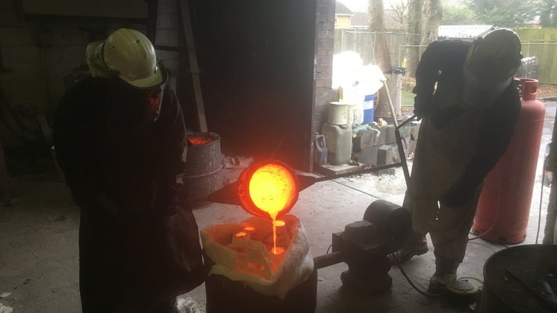 Shane Whitehead, Bronze casting including wax sculpting 1