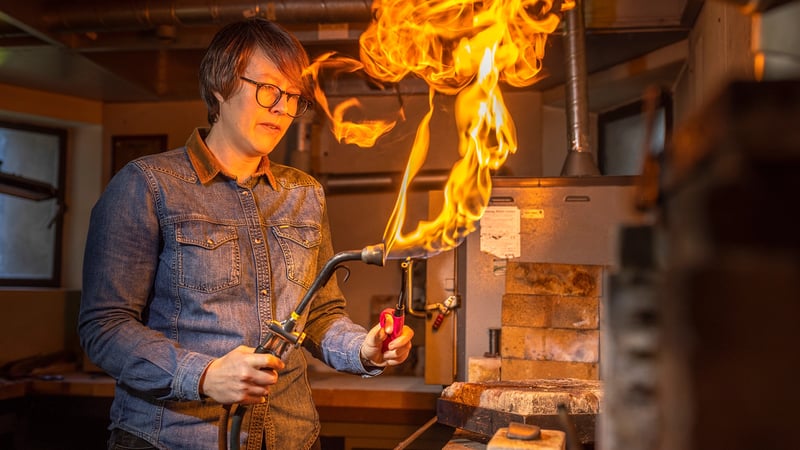 Kate Jennings - Metals tutor at West Dean College of Arts and Conservation