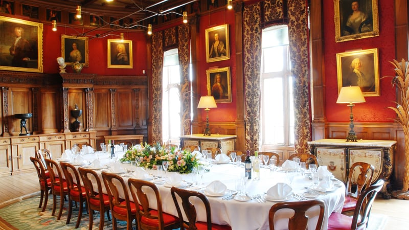 West Dean House State Dining Room