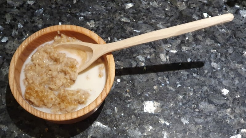Wooden bowl and spoon, made by Dan Nicholson-Smith