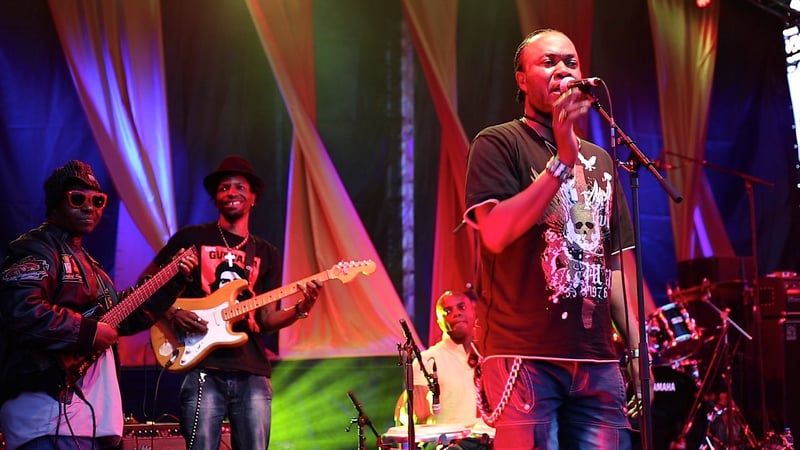 Lokito playing at West Dean Chilli Fiesta