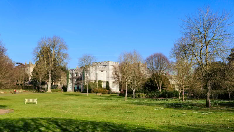 West Dean College of Arts and Conservation, as seen from the Spring Garden. © Chris Ison