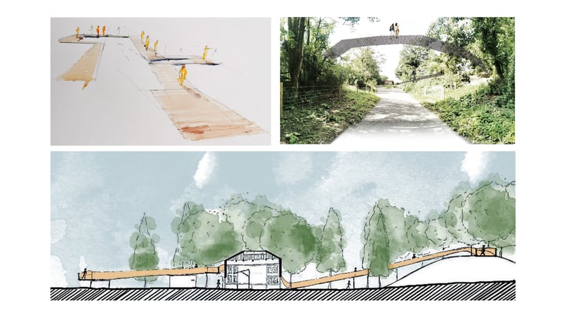 Student work, 'Wandering'