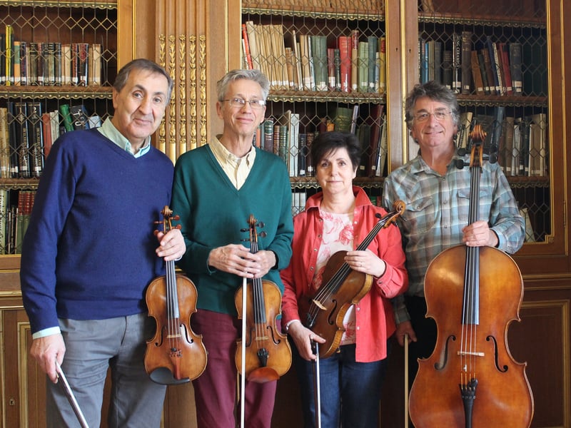 The Chilingirian Quartet playing at West Dean College