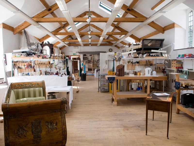 West Dean College of Arts and Conservation, Furniture workshops