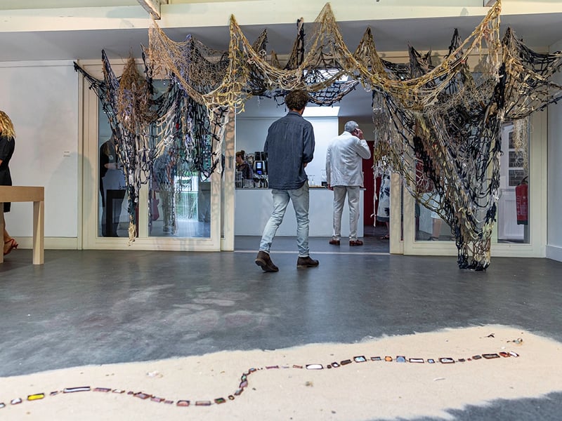 Work by art and design students at West Dean College