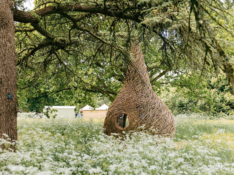 West Dean Gardens Tree Weaving Sculpture