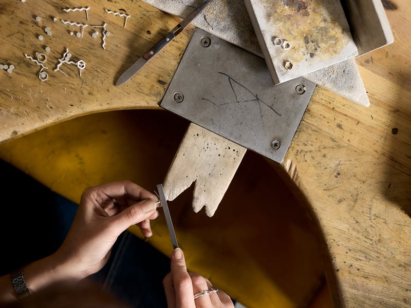 Jewellery Making at West Dean Credit Thom Atkitson
