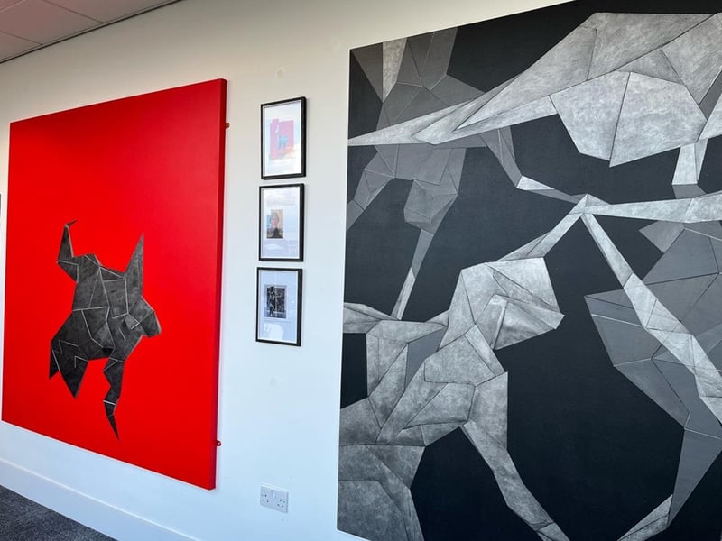 Ruth Heaton University of Salford installation