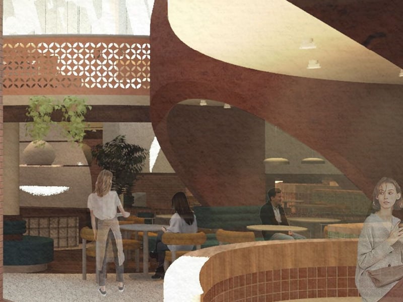 BA Hons Interior Design student Phebe Burden, KLC School of Design