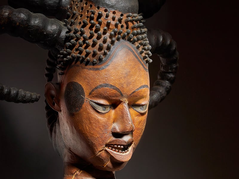 Ekoi Headdress from South Eastern Nigeria