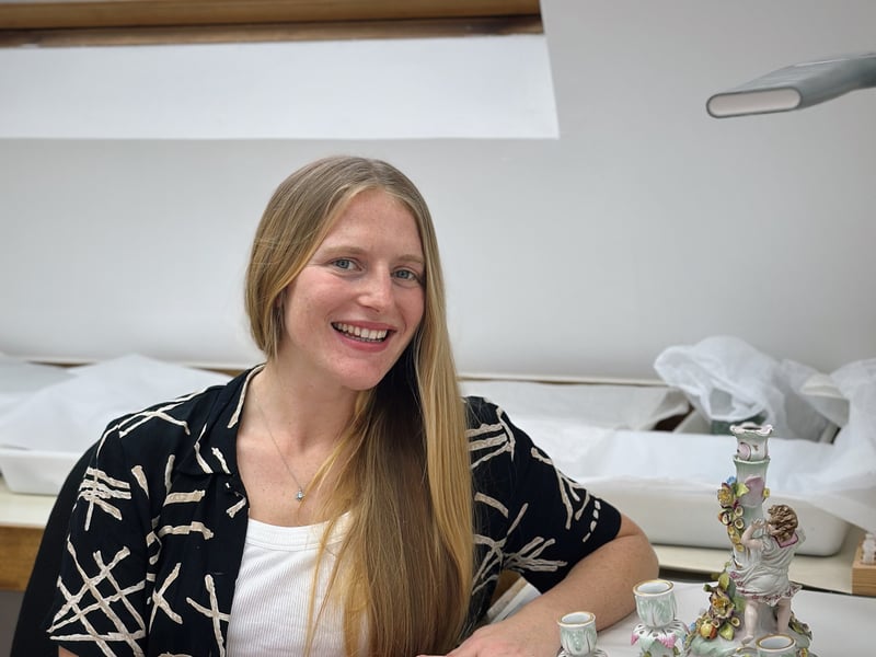 Lotte, Ceramic Conservation student