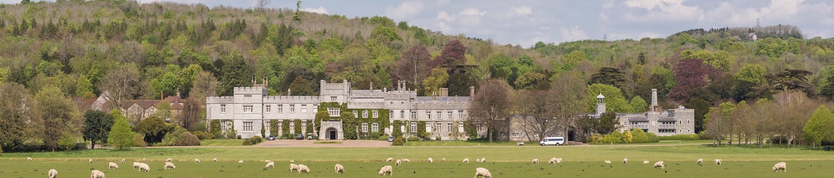 Exterior view of West Dean College of Arts and Conservation. Image credit Chris Ison