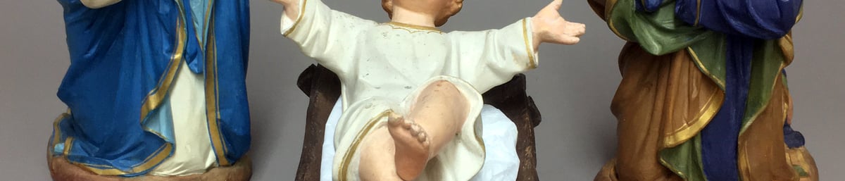 The Nativity scene. Photo credit: Andriani Maimaridou 