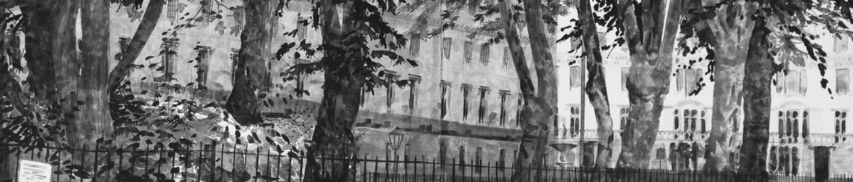 Kim Whitby - Wellington Sq Gardens Pintar Rapido, 2020