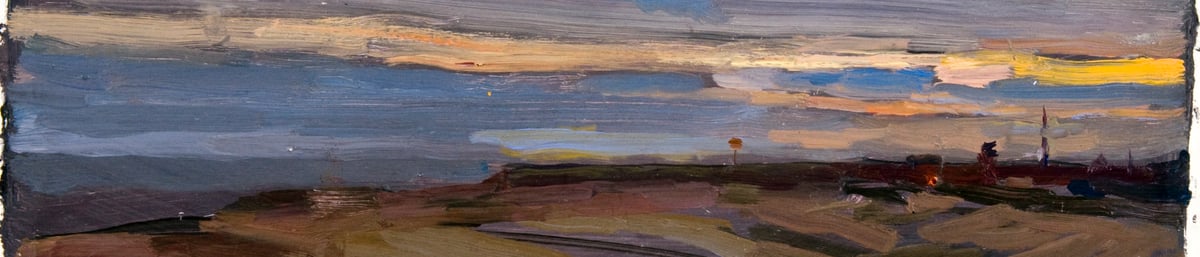 Christopher Baker landscape painting 