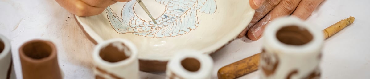 Surface safari – decorative ceramic techniques with Jenny Mendes, 23-28 August