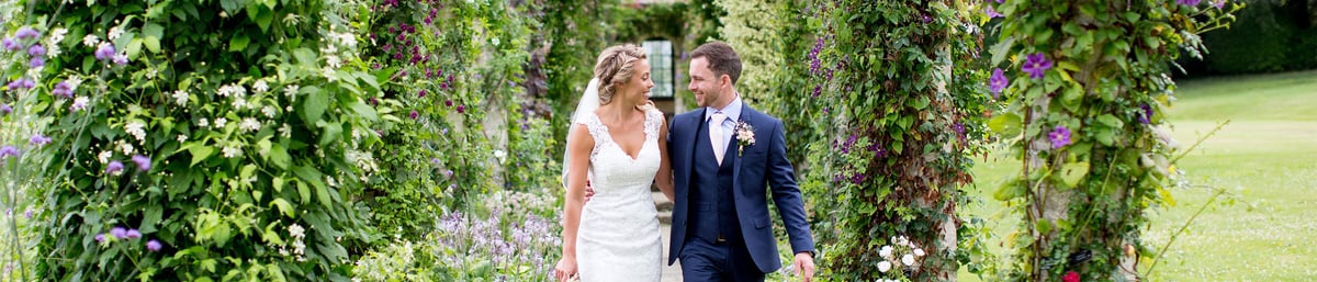 Wedding reception venue in West Sussex - West Dean Gardens Credit Helen Cawte Photograpy