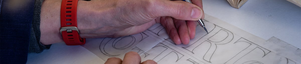 Foundation Diploma in Letter Carving at West Dean