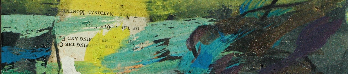 Artwork by Frances Hatch, tutor at West Dean College of Arts and Conservation