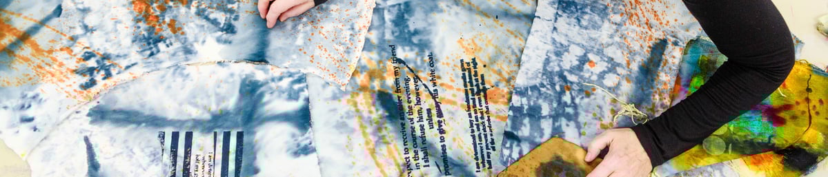 Carole Waller at West Dean College of Arts and Conservation