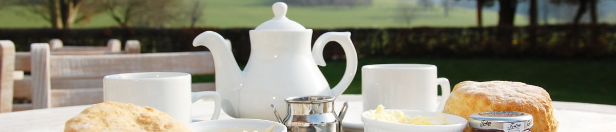 Cream Tea at West Dean Gardens