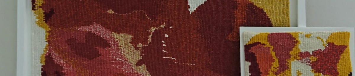 Emma Straw Tapestry at West Dean College of Arts and Conservation