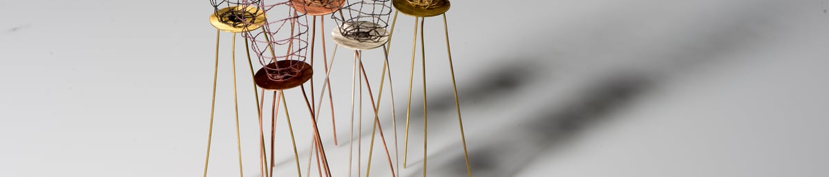 Alison Baxter wire sculptures West Dean College 