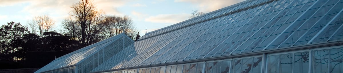 Glasshouse at West Dean Gardens West Sussex